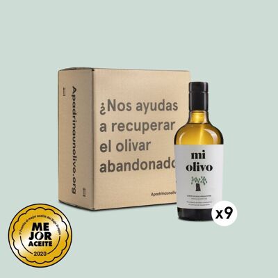 Empeltre Monovarietal Extra Virgin Olive Oil Box (case 9 units x 500 ml)