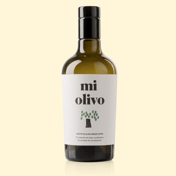 Boîte d'huile d'olive extra vierge monovariétale Empeltre (16 unités x 250 ml) 4