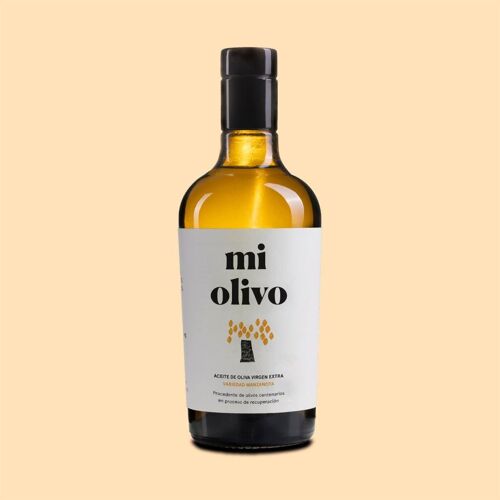 Aceite de Oliva Virgen Extra Monovarietal Manzanota 500 ml (estuche 1 ud.)