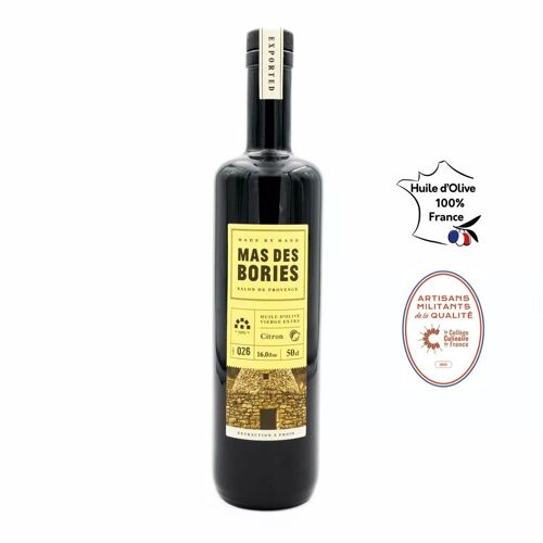 Huile d'olive au citron 50cl