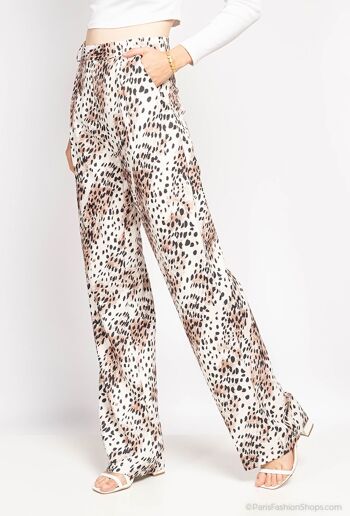 Pantalon à imprimé léopard 3