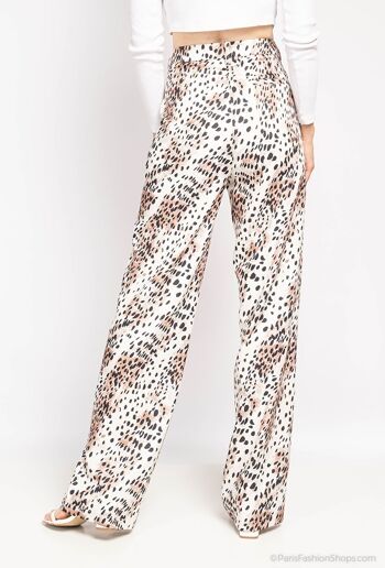 Pantalon à imprimé léopard 4