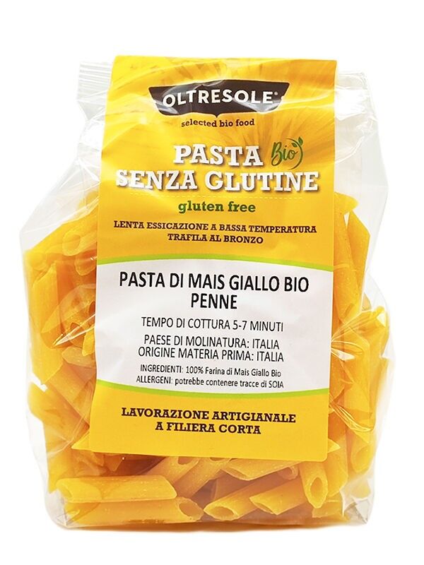 PASTA DI MAIS GIALLO BIO PENNE 350 g