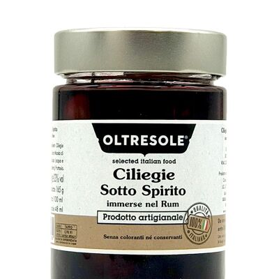 CILIEGIE SOTTO SPIRITO AL RUM 300 g