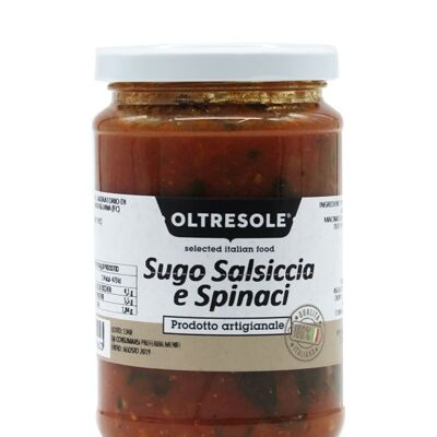 SAUCE WITH SAUSAGE AND SPINACH 270 g