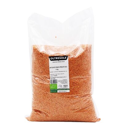 LENTICCHIE ROSSE SPEZZATE BIO 5 Kg