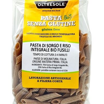 PENNE ORGANIC SORGHUM AND RICE PASTA 350 g