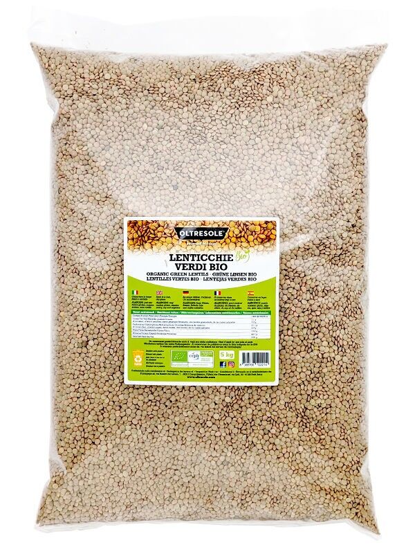 GRÜNE BIO-LINSEN 5 Kg