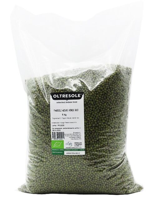 FAGIOLI AZUKI VERDI BIO 5 Kg