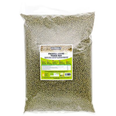 FRIJOLES AZUKI VERDES ECOLÓGICOS 5 Kg
