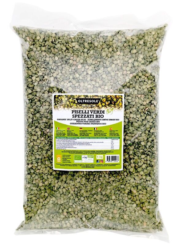 PISELLI VERDI SPEZZATI BIO 5 Kg