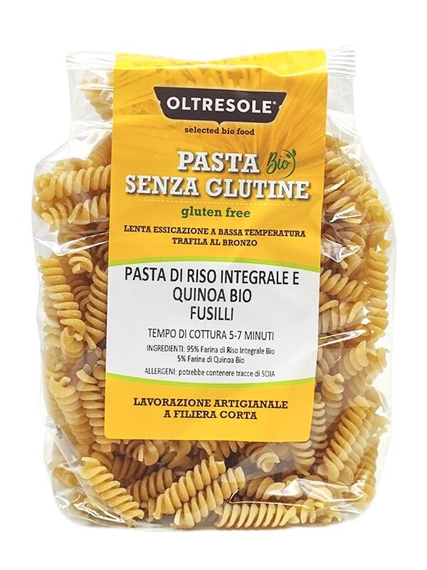 PASTA DI RISO E QUINOA BIO FUSILLI 350 g