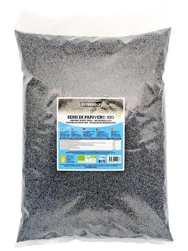 SEMI DI PAPAVERO BIO 3 Kg