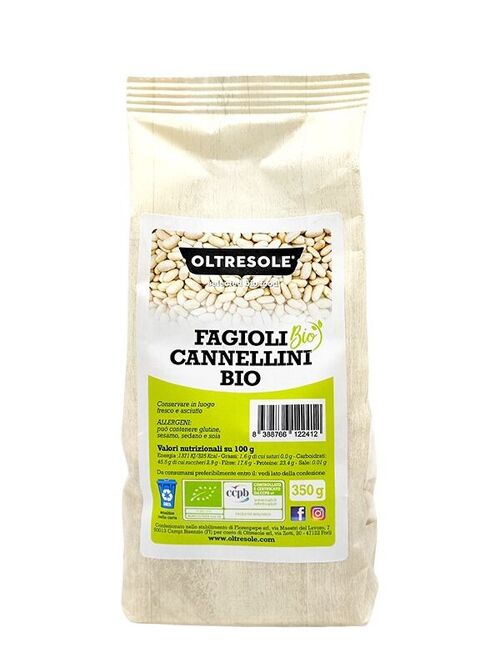 FAGIOLI CANNELLINI BIO 350 g