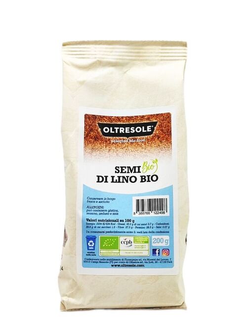 SEMI DI LINO BIO 200 g