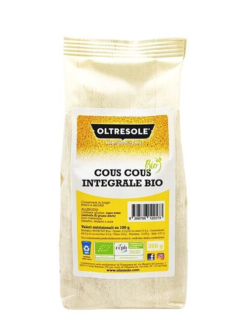 COUS COUS INTEGRALE BIO 350 g