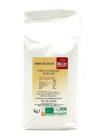 FARINE DE SEIGLE BIO 1 Kg 1