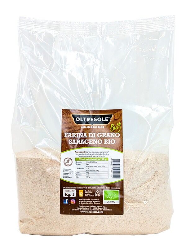 FARINA DI GRANO SARACENO BIO 1 Kg