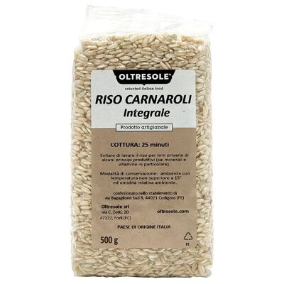 WHOLEMEAL CARNAROLI RICE 500 g