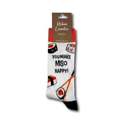 Unisex You Make Miso So Happy! Socks