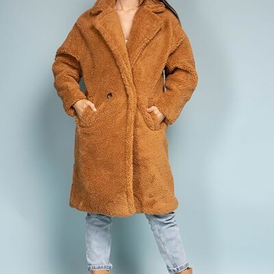 Manteau en peluche