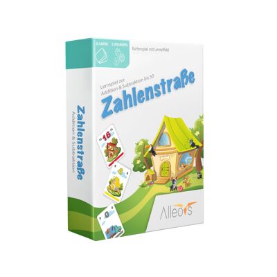 Zahlenstraße - Mathe Spiel zur Addition & Subtraktion