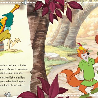 BOOK - ROBIN HOOD - The Great Classics - The story of the film - Disney