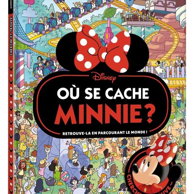 Seek and Find notebook - MINNIE - Where is Minnie hiding? -Disney