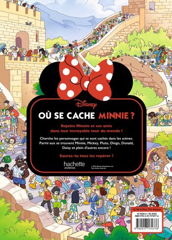 Cahier Cherche et Trouve - MINNIE - Où se cache Minnie ? - Disney 2
