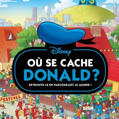 Cuaderno Seek and Find - DONALD - ¿Dónde se esconde Donald? -Disney