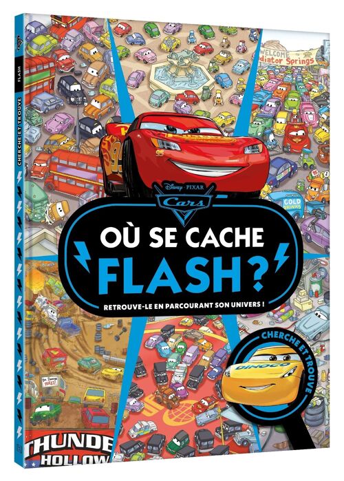 Cahier Cherche et Trouve - CARS - Où se cache Flash ? - Disney Pixar