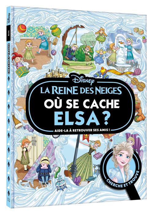 Cahier Cherche et Trouve - LA REINE DES NEIGES - Où se cache Elsa ?