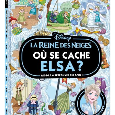 Cahier Cherche et Trouve - LA REINE DES NEIGES - Où se cache Elsa ?