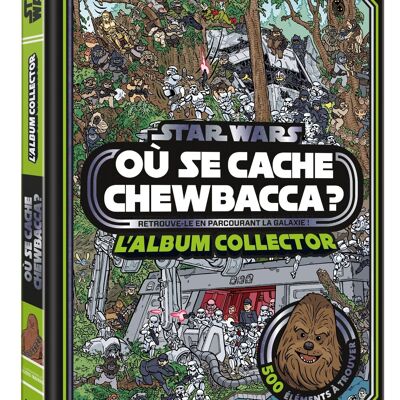 Cuaderno Seek and Find - STAR WARS - ¿Dónde se esconde Chewbacca? - Álbum de coleccionista