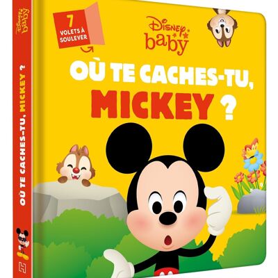 BOOK - DISNEY BABY - Where are you hiding, Mickey?