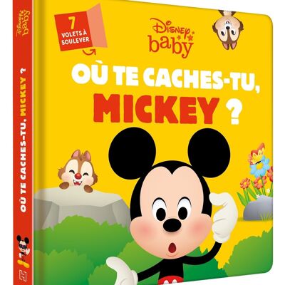 BOOK - DISNEY BABY - Where are you hiding, Mickey?