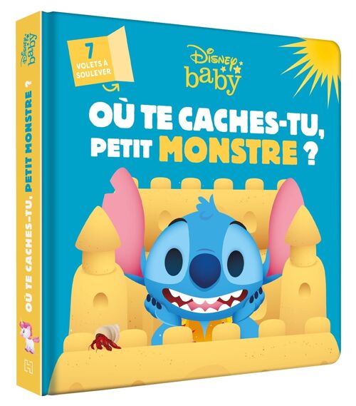 LIVRE - DISNEY BABY - Où te caches-tu, petit monstre ?