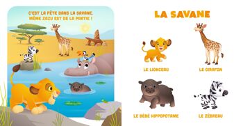 LIVRE - DISNEY BABY - Mes Premiers Imagiers - Les bébés animaux 2