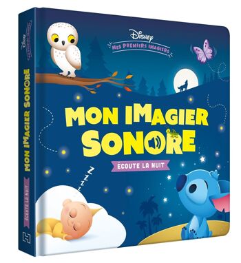 LIVRE - DISNEY BABY - Mon Imagier Sonore - Écoute la nuit 1