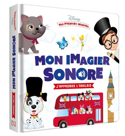 LIVRE - DISNEY BABY - Mon Imagier Sonore - J'apprends l'anglais