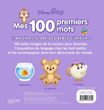 LIVRE - DISNEY BABY - Mes 100 Premiers mots - La maison 3