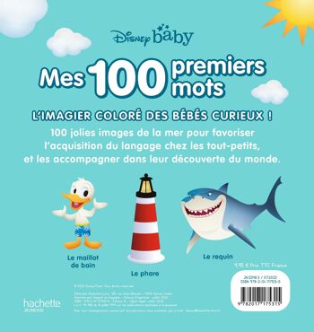 LIVRE - DISNEY BABY - Mes 100 Premiers mots - La mer 3