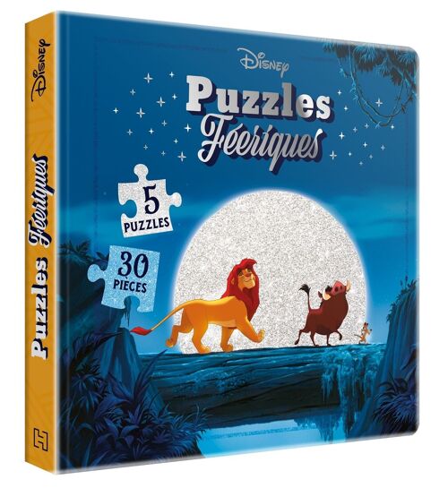 DISNEY - Puzzles féeriques - 5 puzzles 30 pièces