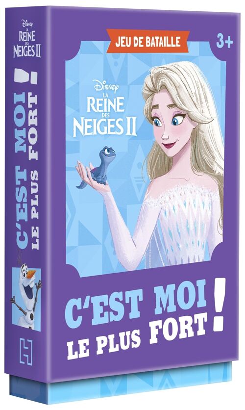 LA REINE DES NEIGES 2 - Jeu de cartes - C'est moi le plus fort ! - Bataille - Disney