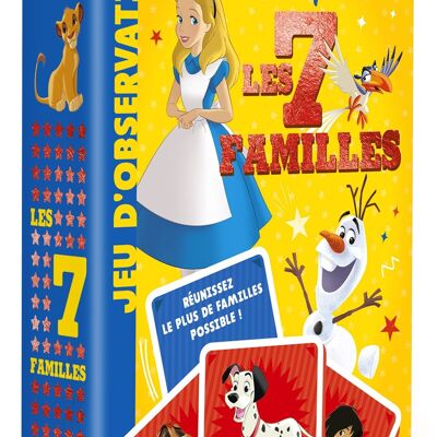 DISNEY - Card game - 7 families