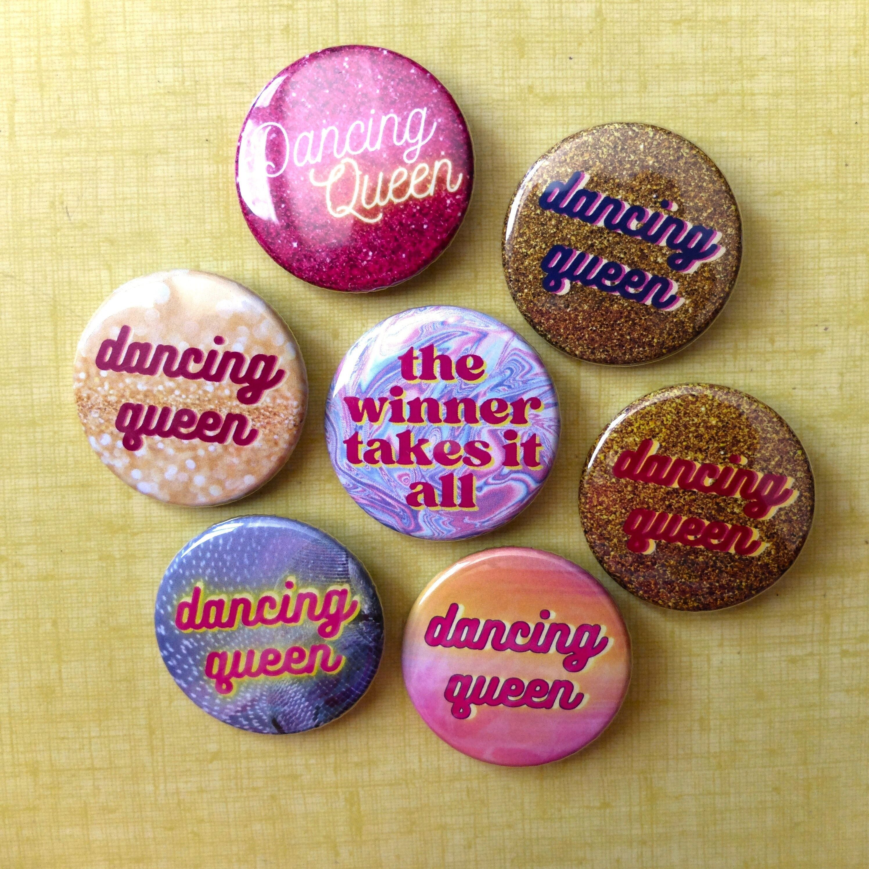 ABBA Dancing Queen Song Anstecknadel (Anstecknadel)