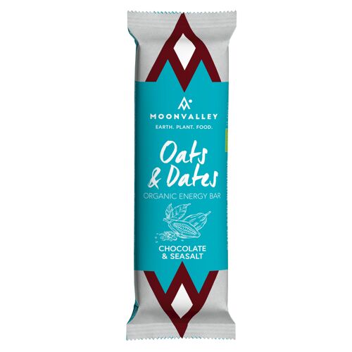 Organic Energy Bar - Chocolate & Sea Salt