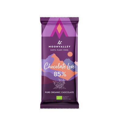 Reine Bio-Schokoladenliebe - 85%
