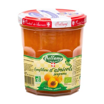 Confiture Bio d'Abricot Bergeron