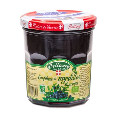 Confiture Bio de Myrtilles Sauvages